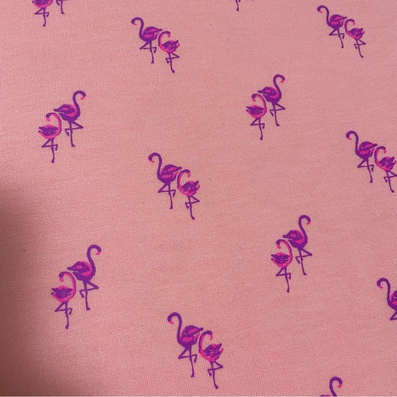 NWT New $108 Lilly Pulitzer Jansen Peach Flamingo Sweatshirt Size XXS - Picture 12 of 14